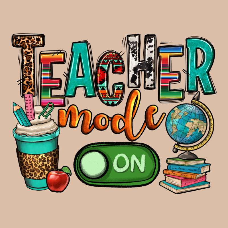 Teacher Mode On Urban Heavy Tee by OliviaCreatesArt | Teevron