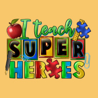 I Teach Super Heroes Vintage Hoodie | Teevron