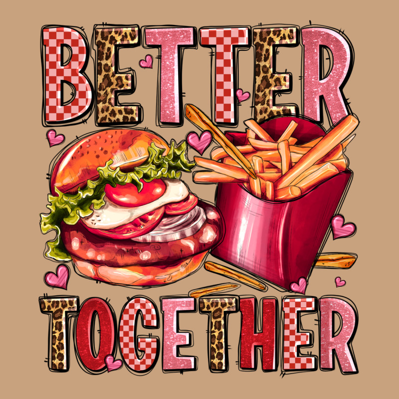 Hamburger Potatoes Better Together Olivia Vintage Tee by OliviaCreatesArt | Teevron