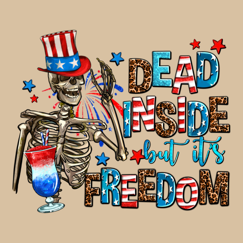 Dead Inside But Its Freedom Heavyweight Hoodie by AdoDesignShop | Teevron