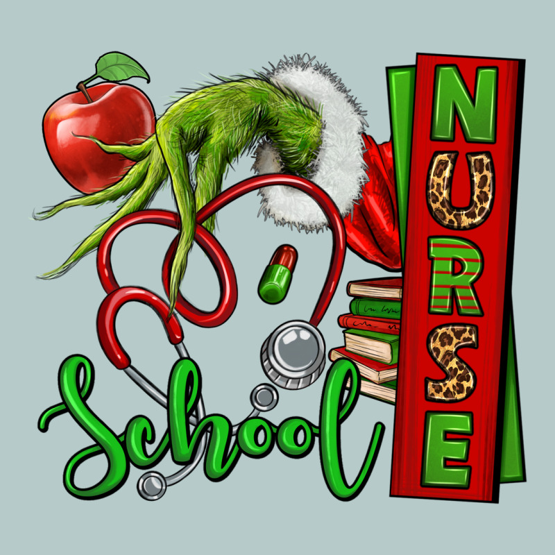 Christmas Character Nurse Heavy Core Tee by NancyCooperArtShop | Teevron