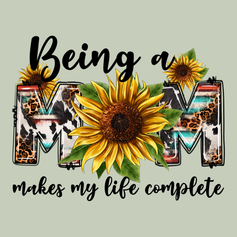 Being A Mom Makes My Life Complete Mother's Day Long Sleeve Tee by FaDigitalArtStudio | Teevron