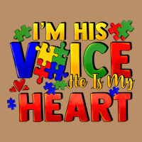 I'm His Voice He Is My Heart Vintage Hoodie | Teevron