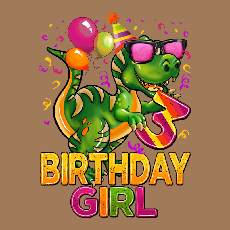 3rd Birthday Girl T Rex Pink Classic Tee by CowGirlArtShop | Teevron