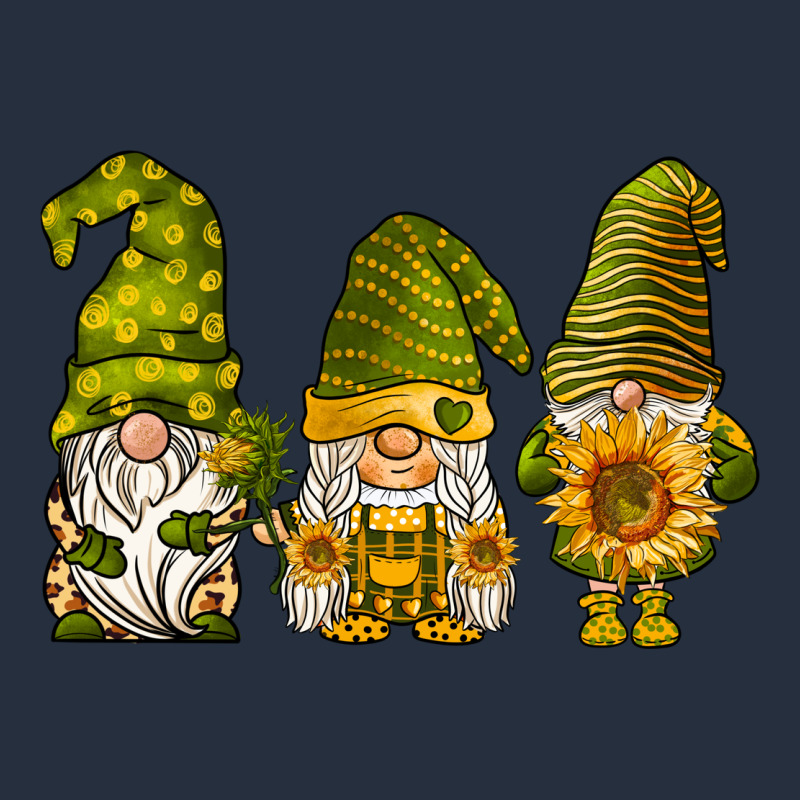 Sunflower Gnomies Zipper Hoodie by BarkalooDesign | Teevron