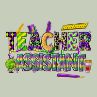 Mardi Gras Teacher Assistant Ladies Tee | Teevron
