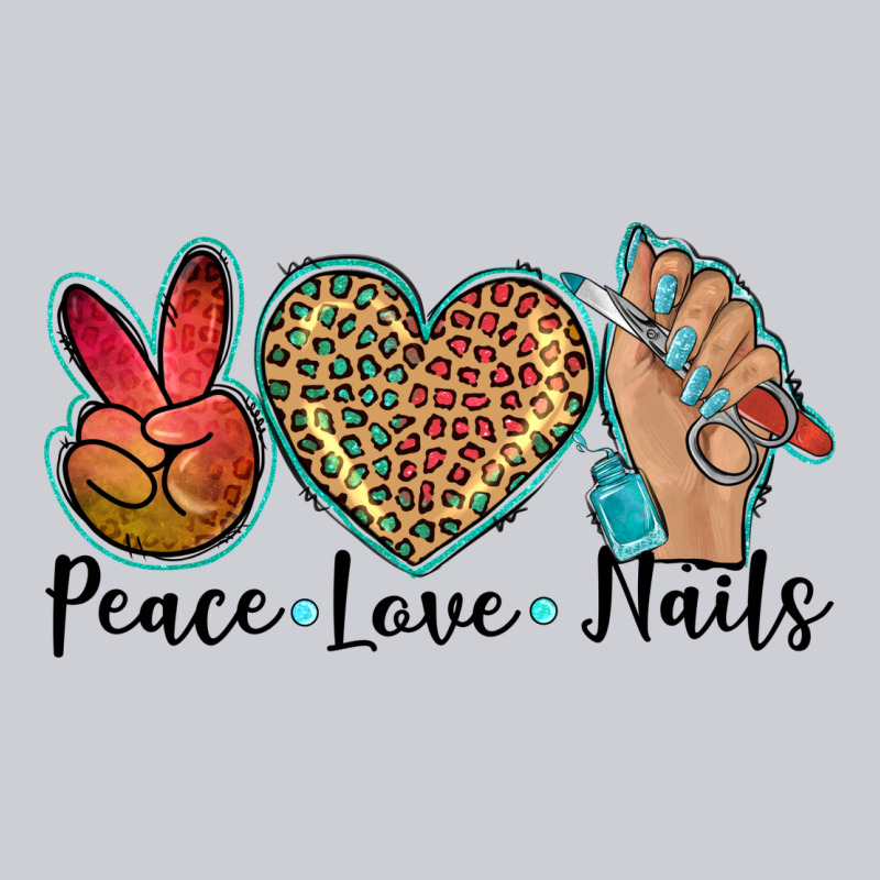 Peace Love Nails Heavyweight Sweatshirt by BarkalooDesign | Teevron
