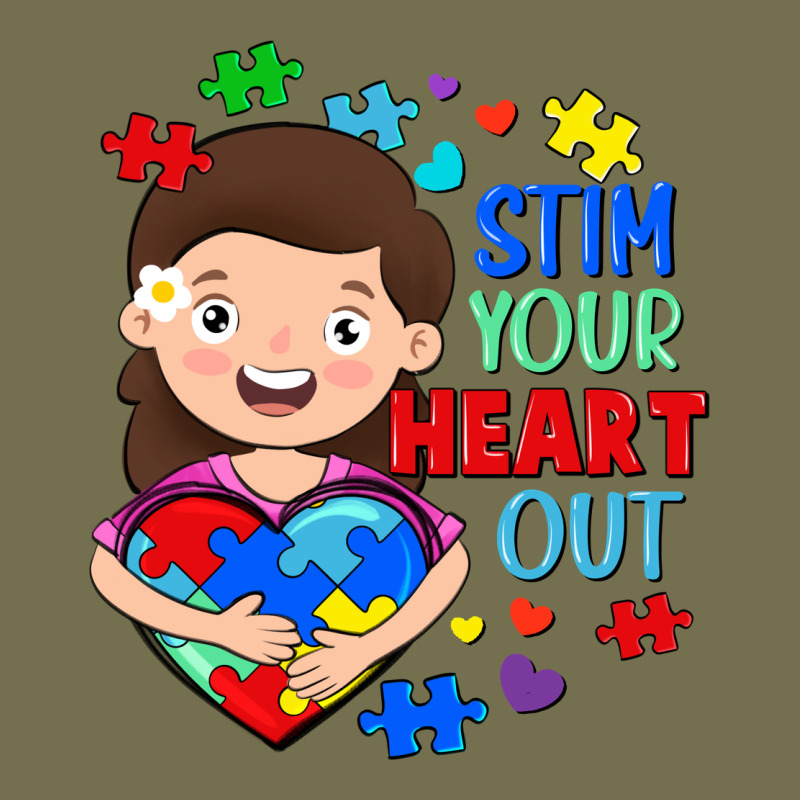 Stim Your Heart Out Vintage Hoodie by FaDigitalArtStudio | Teevron