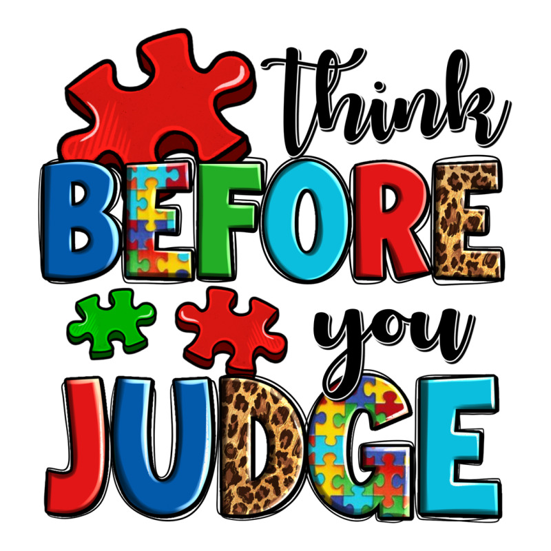 Think Before You Judge Urban Heavy Tee by OliviaCreatesArt | Teevron