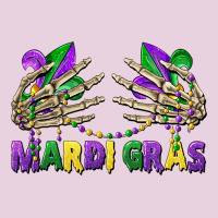 Mardi Gras Skeleton Hands Ladies Tee | Teevron