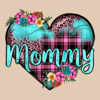 Mommy Leopard Turquoise Heart Urban Hoodie | Teevron