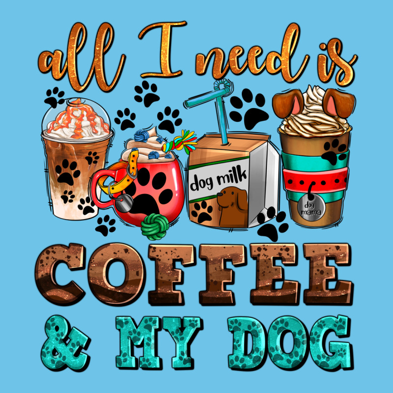 All I Need Is Coffee And My Dog Premium Sweatshirt by AdoDesignShop | Teevron