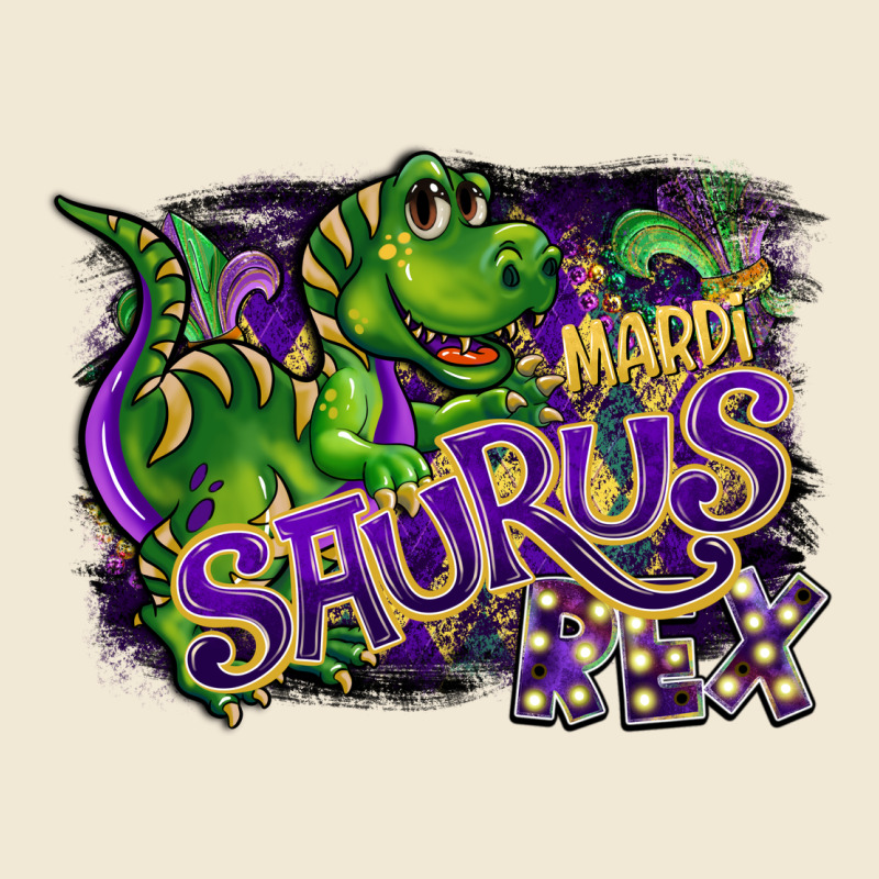 Mardi Saurus Rex Ladies Tee by CowGirlArtShop | Teevron