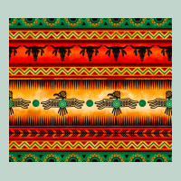 Thunderbird Bullskull Aztec Pattern Zipper Hoodie | Teevron