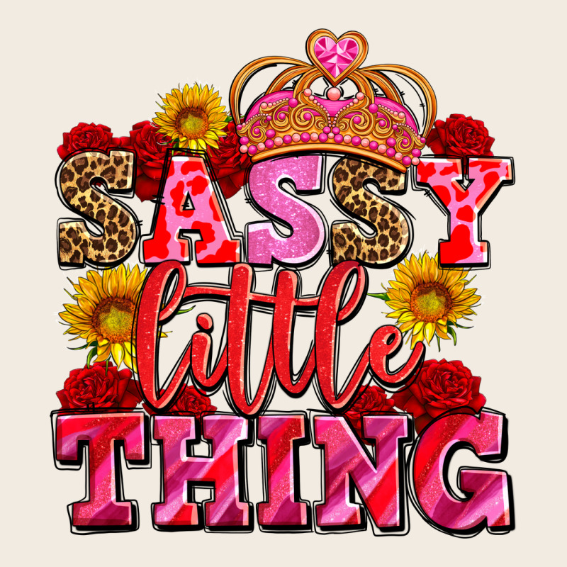 Sassy Little Thing With Crown Premium Sweatshirt by AdoDesignShop | Teevron