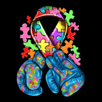 Autism Awareness With Boxing Gloves Heavy Core Tee | Teevron