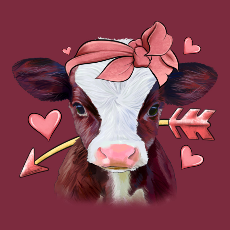 Valentines Day Baby Calf Premium Hoodie by Jasminsmagicworld | Teevron
