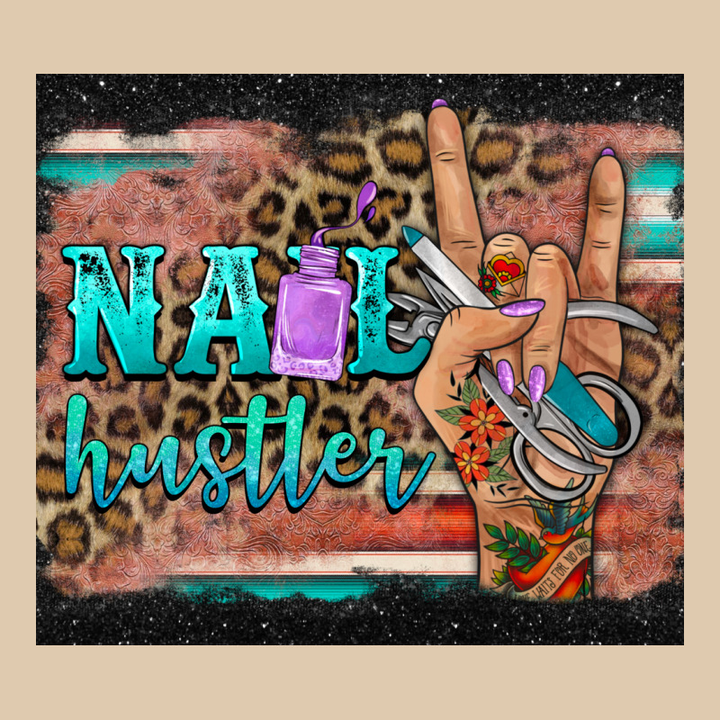 Nail Hustler Tumbler Heavyweight Sweatshirt by BarkalooDesign | Teevron