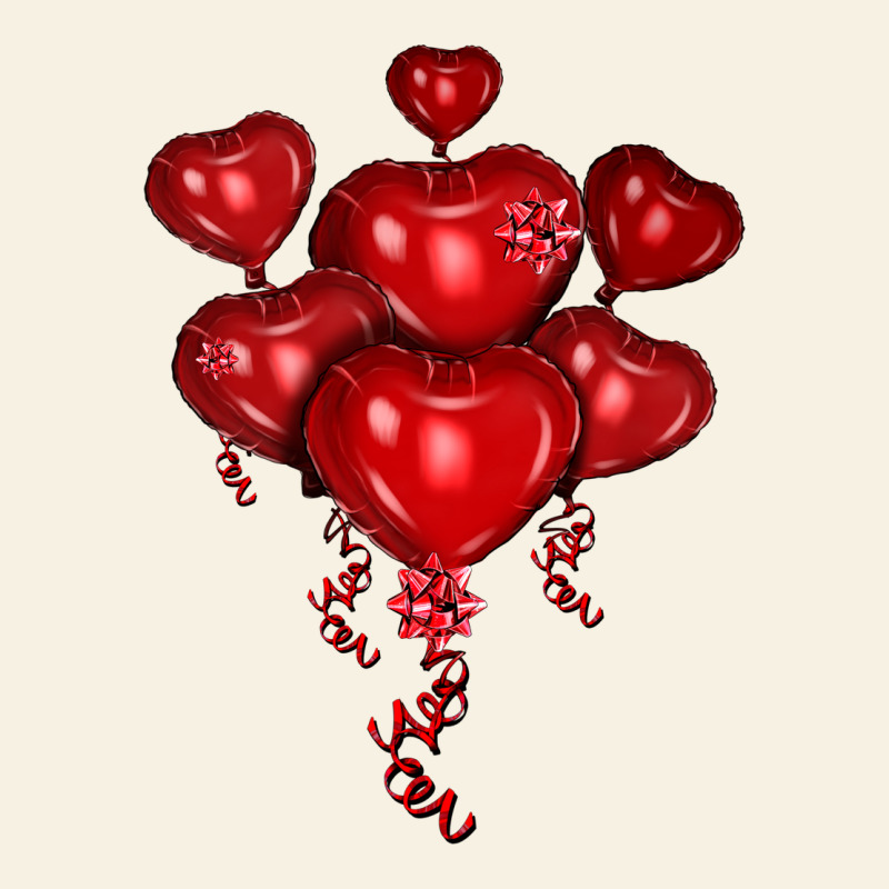 Heart Balloons Olivia Vintage Tee by OliviaCreatesArt | Teevron