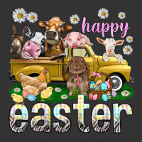 Happy Easter truck with farm animals Easter Day | Teevron