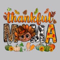 Thankful Mama And Turkey Bbs Long Sleeve Tee | Teevron