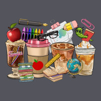 Teacher Coffee Cups Vintage Hoodie | Teevron