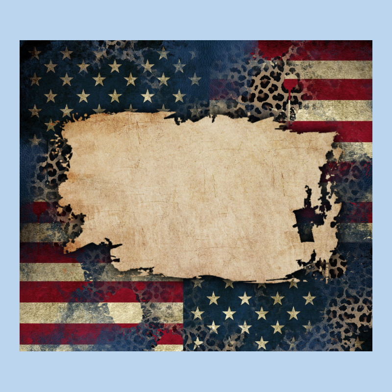 American Flag Add Your Text Classic Tee by CowGirlArtShop | Teevron