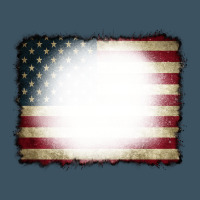 American Flag Bleach Effect Urban Heavy Tee | Teevron