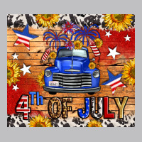 Fourth Of July Truck Long Sleeve Tee | Teevron