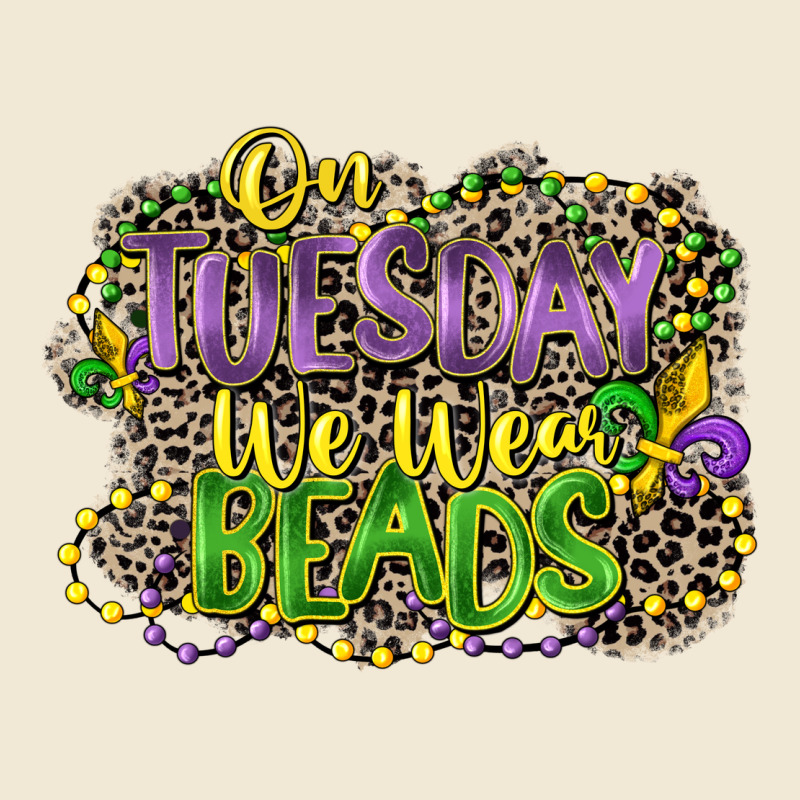 On Tuesday We Wear Beads Ladies Tee by CowGirlArtShop | Teevron