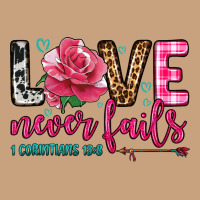 Love Never Fails Vintage Tee | Teevron