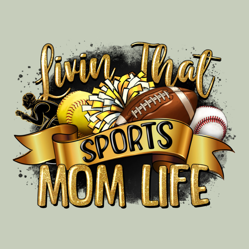 Livin That Sports Mom Life Classic Tee by CowGirlArtShop | Teevron