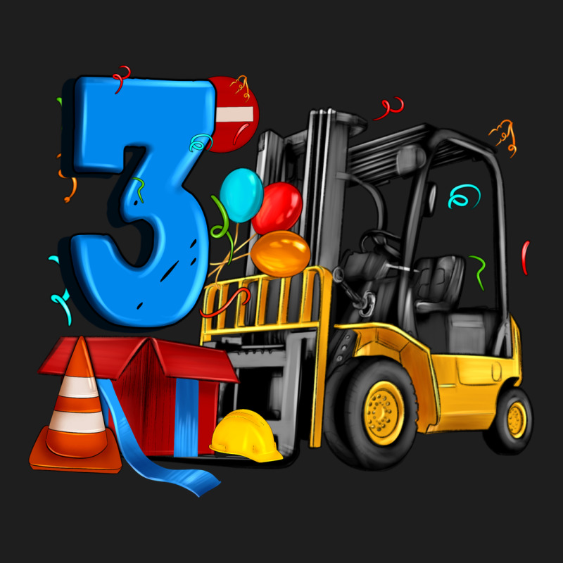 Forklift Birthday Three Classic Tee by Artiststas | Teevron