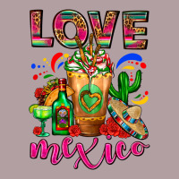 Love Mexico Cold Drink Frappe Vintage Hoodie | Teevron