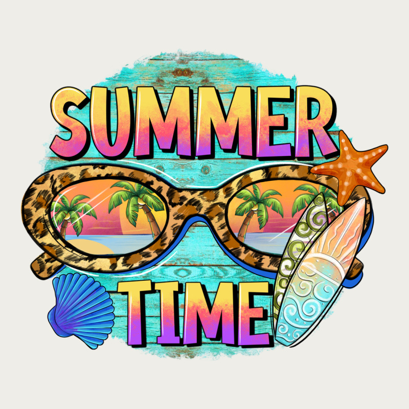 Summer Time Sunset Glasses Zipper Hoodie by BarkalooDesign | Teevron