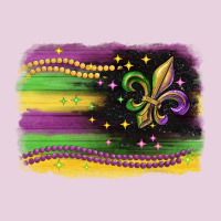 Mardi Gras Flag Ladies Tee | Teevron