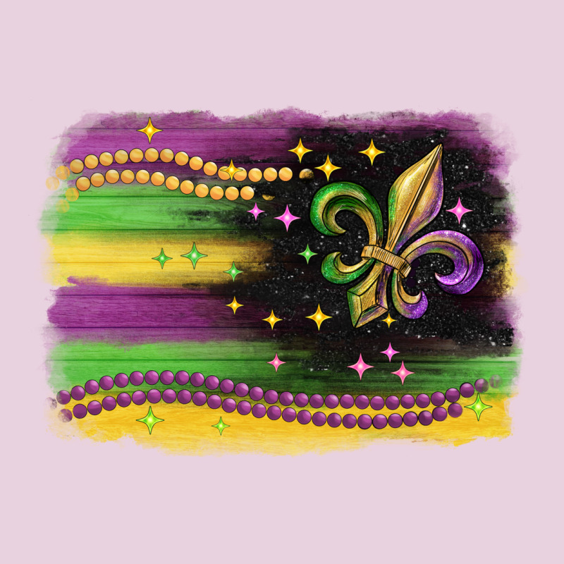 Mardi Gras Flag Ladies Tee by CowGirlArtShop | Teevron