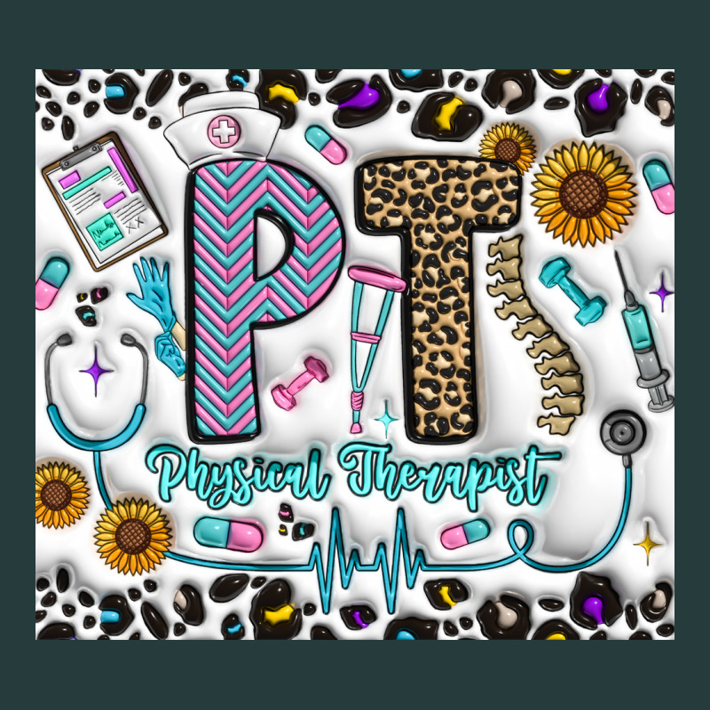 Pt Physical Therapist Premium Hoodie by CowhideDigitalArt | Teevron