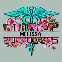 Floral Nurse Custom Name Heavyweight Hoodie | Teevron