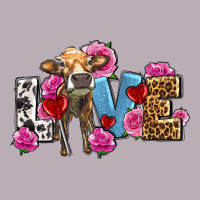 Love With Cow Olivia Vintage Tee | Teevron