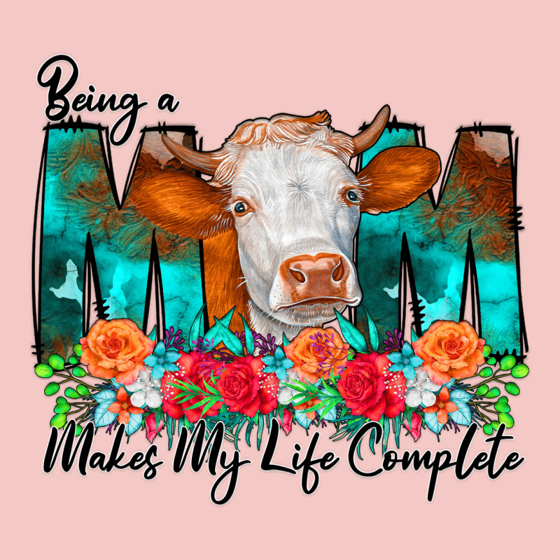 Being A Mom Makes My Life Complete Urban Heavy Tee by CowCowDesign | Teevron