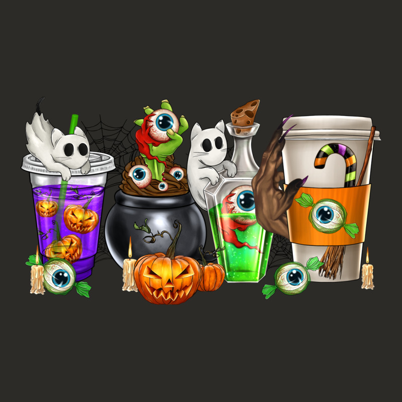 Halloween Coffee Cups Heavy Core Tee by texasbilliewilder | Teevron