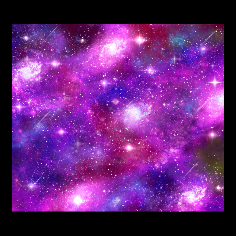 Colorful Abstract Galaxy Black And Purple Premium Tee by TumblerDesignByShophia | Teevron