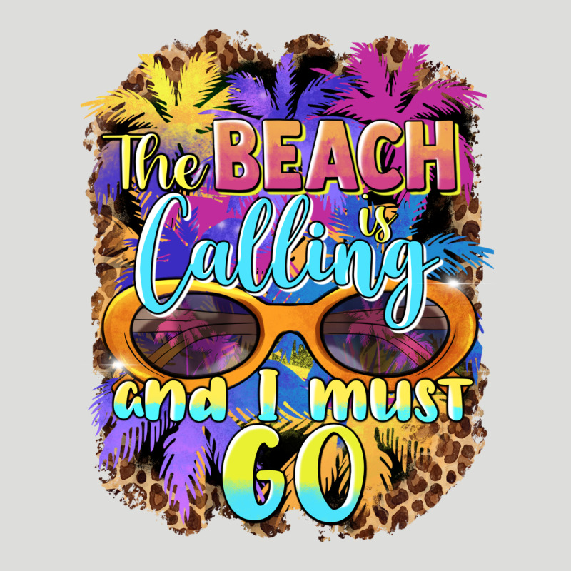 The Beach Is Calling And I Must Go Zipper Hoodie by BarkalooDesign | Teevron