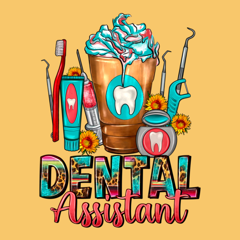 Dental Assistant Dentist Frappe Vintage Hoodie by FaDigitalArtStudio | Teevron