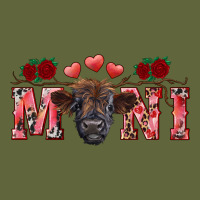 Valentine's Day Mini Black Highland Calf Classic Tee | Teevron