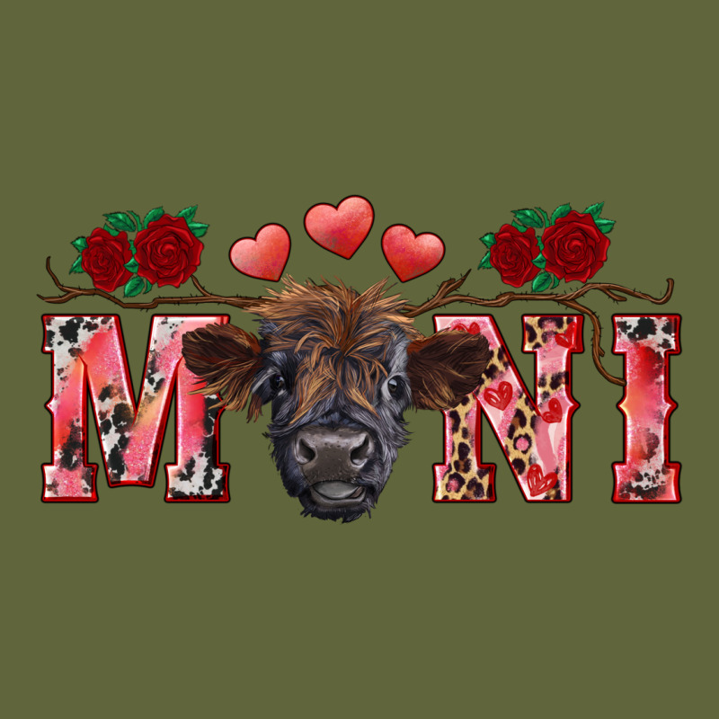 Valentine's Day Mini Black Highland Calf Classic Tee by RanaPortraitStore | Teevron