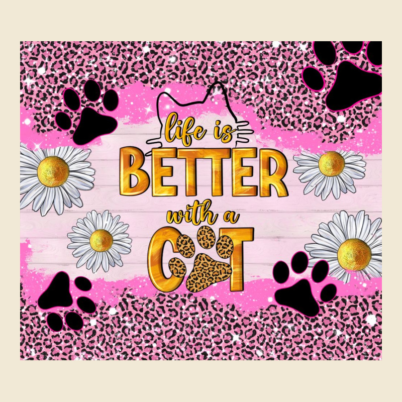 Life Is Better With A Cat Premium Tee by TumblerDesignByShophia | Teevron