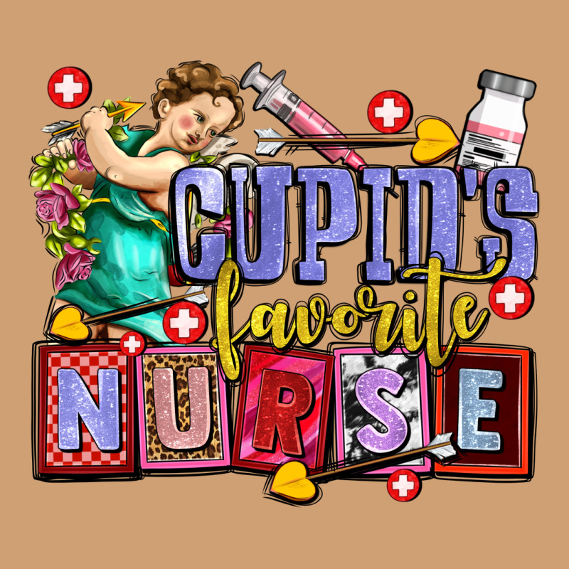 Cupids Favorite Nurse Olivia Vintage Tee by OliviaCreatesArt | Teevron