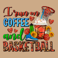 I Run On Coffee And Basketball Frappe Vintage Hoodie | Teevron